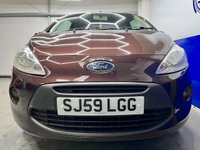 USED 2010 59 FORD KA 1.2 Zetec Hatchback 3dr Petrol Manual Euro 4 (69 ps) &pound;35 Tax,Ins Group 3,Alloys,A/C