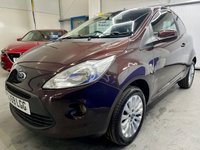 USED 2010 59 FORD KA 1.2 Zetec Hatchback 3dr Petrol Manual Euro 4 (69 ps) &pound;35 Tax,Ins Group 3,Alloys,A/C