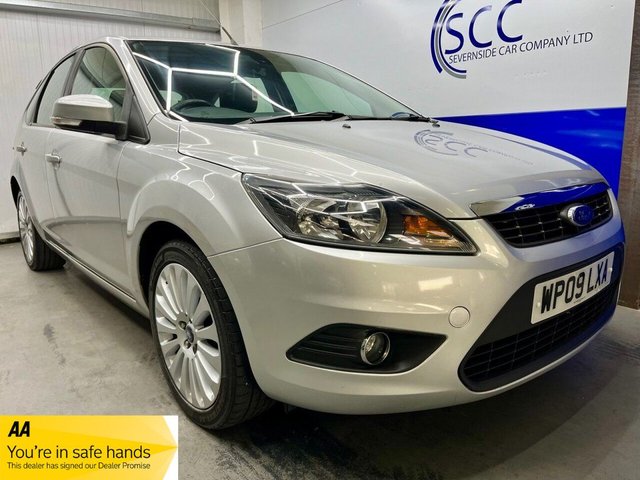 2009 09 Ford Focus 1.6 Titanium Hatchback 5dr Petrol Manual (159 g/km, 99 bhp)