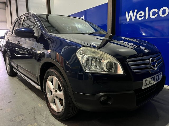 2008 58 Nissan Qashqai+2 2.0 dCi Tekna SUV 5dr Diesel Manual 4WD (188 g/km, 148 bhp)