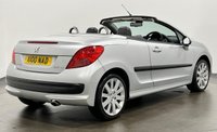 USED 2007 X PEUGEOT 207 1.6 16v GT Convertible 2dr Petrol Manual (155 g/km, 120 bhp) 23040 Miles Super Rare Low Mileage,  1 Owner From New, this rarer GT verision has been dry stored in recent years, bright aluminiun metallic paint, black leather premium interior heated seats