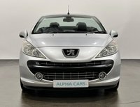 USED 2007 X PEUGEOT 207 1.6 16v GT Convertible 2dr Petrol Manual (155 g/km, 120 bhp) 23040 Miles Super Rare Low Mileage,  1 Owner From New, this rarer GT verision has been dry stored in recent years, bright aluminiun metallic paint, black leather premium interior heated seats