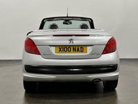 USED 2007 X PEUGEOT 207 1.6 16v GT Convertible 2dr Petrol Manual (155 g/km, 120 bhp) 23040 Miles Super Rare Low Mileage,  1 Owner From New, this rarer GT verision has been dry stored in recent years, bright aluminiun metallic paint, black leather premium interior heated seats