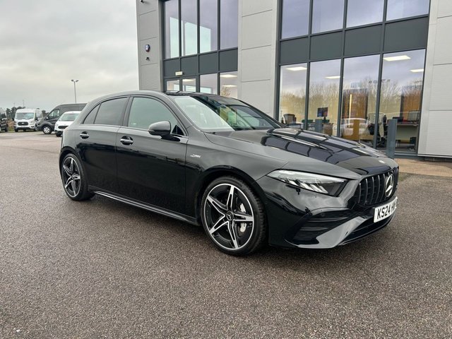 2024 A CLASS 2.0 A35 AMG MHEV 4MATIC 320PS 2024 9,765 MILES 2 LTR BLACK... photo