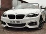 USED 2019 19 BMW 2 SERIES 2.0 230i GPF M Sport Convertible 2dr Petrol Auto Euro 6 (s/s) (252 ps) 1 OWNER & 4x BMW SERVICES ON IDRIVE