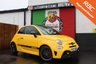 USED 2021 ABARTH 595C 1.4 T-Jet Competizione 70th Cabrio 2dr Petrol Manual Euro 6 (180 bhp) VIEW AND RESERVE ONLINE OR CALL 01527-853940 FOR MORE INFO.