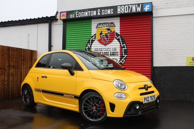 2021 Abarth 595c 1.4 T-Jet Competizione 70th Cabrio 2dr Petrol Manual Euro 6 (180 bhp)