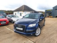 USED 2012 12 AUDI Q7 3.0 TDIcd V6 S line SUV 5dr Diesel Tiptronic quattro Euro 6 (s/s) (245 ps) 