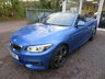 USED 2019 19 BMW 2 SERIES 2.0 220d M Sport Convertible 2dr Diesel Auto Euro 6 (s/s) (190 ps) *�&pound;4,000+ EXTRAS* *Over &pound;4,000+ of factory fitted extras including; Black Dakota Leather with Exclusive Stitching, Convertible Comfort Package, Interior Comfort Package, Estoril Blue Finish, Cruise Control with Brake Function, Seat Heating for Driver & Front Passenger, Front & Rear Park Distance Control (PDC), Wind Deflector, Heated Steering Wheel & Extended Storage* Convertible, Automatic, Low Mileage, Full BMW Main Dealer Service History, MOT until June 2025, Euro 6 / ULEZ Compliant Diesel!