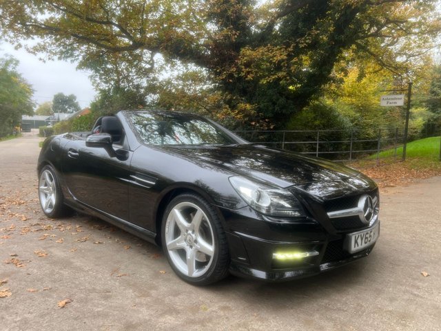 2015 65 Mercedes-Benz Slk 2.0 SLK300 AMG Sport Convertible 2dr Petrol G-Tronic Euro 6 (s/s) (245 ps)