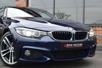 USED 2019 68 BMW 4 SERIES GRAN COUPE 2.0 430i GPF M Sport Hatchback 5dr Petrol Auto Euro 6 (s/s) (252 ps) TANZANITE BLUE / M SPORT PLUS