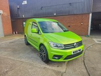 USED 2018 68 VOLKSWAGEN CADDY 2.0 TDI C20 Highline Panel Van 5dr Diesel DSG SWB Euro 6 (s/s) (150 ps) Rare Colour