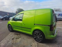 USED 2018 68 VOLKSWAGEN CADDY 2.0 TDI C20 Highline Panel Van 5dr Diesel DSG SWB Euro 6 (s/s) (150 ps) Rare Colour
