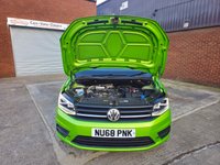 USED 2018 68 VOLKSWAGEN CADDY 2.0 TDI C20 Highline Panel Van 5dr Diesel DSG SWB Euro 6 (s/s) (150 ps) Rare Colour