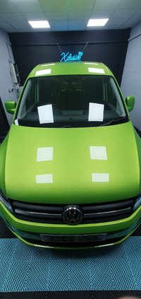 USED 2018 68 VOLKSWAGEN CADDY 2.0 TDI C20 Highline Panel Van 5dr Diesel DSG SWB Euro 6 (s/s) (150 ps) Rare Colour