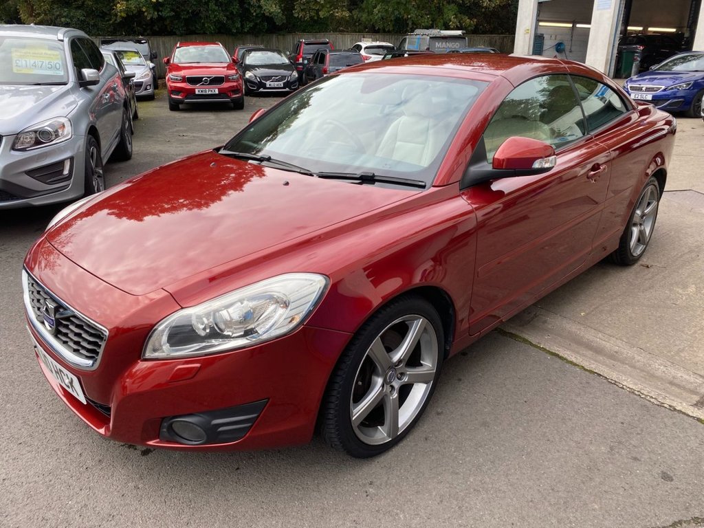 USED 2010 10 VOLVO C70 2.0 D3 SE Lux Convertible 2dr Diesel Geartronic Euro 5 (150 ps) LOW MILEAGE/ FULL SERVICE HISTORY