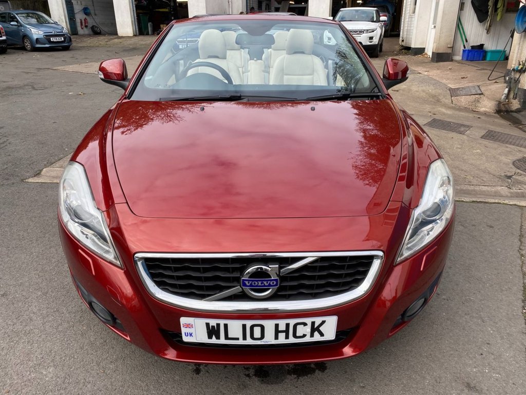 USED 2010 10 VOLVO C70 2.0 D3 SE Lux Convertible 2dr Diesel Geartronic Euro 5 (150 ps) LOW MILEAGE/ FULL SERVICE HISTORY