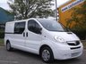 USED 2012 62 VAUXHALL VIVARO 2.0CDTi Double Cab  Low mileage 66K Free uk Delivery  