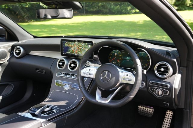 2019 19 Mercedes-Benz C-Class 2.0 C220d AMG Line (Premium) Cabriolet 2dr Diesel G-Tronic+ 4MATIC Euro 6 (s/s) (194 ps)