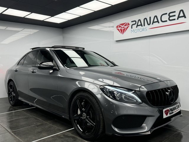 2017 66 Mercedes-Benz C-Class 2.1 C250d AMG Line (Premium Plus) Saloon 4dr Diesel G-Tronic+ Euro 6 (s/s) (204 ps)