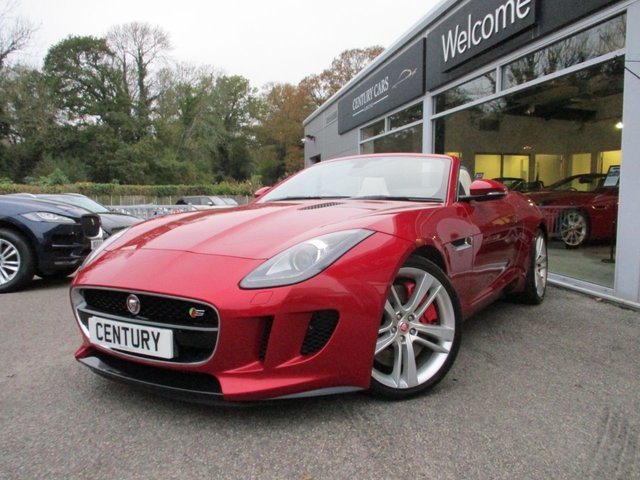 2014 64 Jaguar F-Type 3.0 V6 S Convertible 2dr Petrol Auto Euro 5 (s/s) (380 ps)
