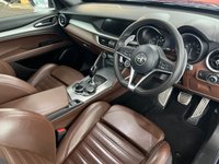 USED 2018 18 ALFA ROMEO STELVIO 2.0T Milano Edizione SUV 5dr Petrol Auto Q4 AWD Euro 6 (s/s) (280 ps) Montecarlo Blue - Nav and Bluetooth