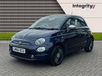 USED 2017 66 FIAT 500 1.2 Riva Hatchback 3dr Petrol Dualogic Euro 6 (s/s) (69 bhp) Navigation and Bluetooth with PDC
