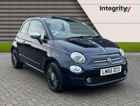 USED 2017 66 FIAT 500 1.2 Riva Hatchback 3dr Petrol Dualogic Euro 6 (s/s) (69 bhp) Navigation and Bluetooth with PDC