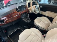 USED 2017 66 FIAT 500 1.2 Riva Hatchback 3dr Petrol Dualogic Euro 6 (s/s) (69 bhp) Navigation and Bluetooth with PDC