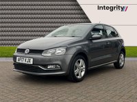USED 2017 17 VOLKSWAGEN POLO 1.2 TSI BlueMotion Tech Match Hatchback 5dr Petrol Manual Euro 6 (s/s) (90 ps) Convenience + Light and Sight Packs