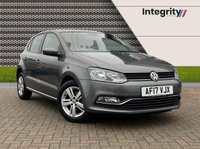 USED 2017 17 VOLKSWAGEN POLO 1.2 TSI BlueMotion Tech Match Hatchback 5dr Petrol Manual Euro 6 (s/s) (90 ps) Convenience + Light and Sight Packs