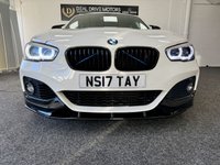 USED 2018 17 BMW 1 SERIES 2.0 118d M Sport Shadow Edition Hatchback 5dr Diesel Auto Euro 6 (s/s) (150 ps) BODYKIT SATNAV BLUETOOTH DAB