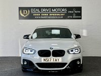 USED 2018 17 BMW 1 SERIES 2.0 118d M Sport Shadow Edition Hatchback 5dr Diesel Auto Euro 6 (s/s) (150 ps) BODYKIT SATNAV BLUETOOTH DAB