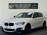 USED 2018 17 BMW 1 SERIES 2.0 118d M Sport Shadow Edition Hatchback 5dr Diesel Auto Euro 6 (s/s) (150 ps) BODYKIT SATNAV BLUETOOTH DAB