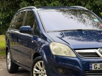 USED 2010 10 VAUXHALL ZAFIRA 1.6 16V Active Plus MPV 5dr Petrol Manual Euro 4 (115 ps) 