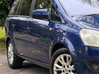 USED 2010 10 VAUXHALL ZAFIRA 1.6 16V Active Plus MPV 5dr Petrol Manual Euro 4 (115 ps) 
