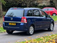 USED 2010 10 VAUXHALL ZAFIRA 1.6 16V Active Plus MPV 5dr Petrol Manual Euro 4 (115 ps) 