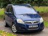 USED 2010 10 VAUXHALL ZAFIRA 1.6 16V Active Plus MPV 5dr Petrol Manual Euro 4 (115 ps) 