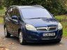 USED 2010 10 VAUXHALL ZAFIRA 1.6 16V Active Plus MPV 5dr Petrol Manual Euro 4 (115 ps) 