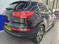 USED 2014 64 KIA SPORTAGE 1.7 CRDi EcoDynamics 4 SUV 5dr Diesel Manual 2WD Euro 5 (s/s) (114 bhp) Front & Rear Parking Sensors, Heated Front & Rear Seats, Satellite Navigation