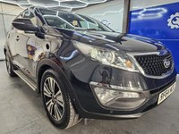 USED 2014 64 KIA SPORTAGE 1.7 CRDi EcoDynamics 4 SUV 5dr Diesel Manual 2WD Euro 5 (s/s) (114 bhp) Front & Rear Parking Sensors, Heated Front & Rear Seats, Satellite Navigation