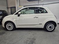 USED 2013 13 FIAT 500 1.2 Lounge Hatchback 3dr Petrol Manual Euro 4 (69 bhp) &pound;35 Road Tax, Air Conditioning, Sunroof