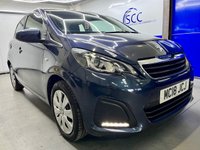 USED 2018 18 PEUGEOT 108 1.0 Active Hatchback 5dr Petrol Manual Euro 6 (72 ps) DAB,Cruise,Btooth,1P.Owner