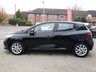 USED 2018 18 RENAULT CLIO 0.9 TCe Dynamique Nav Hatchback 5dr Petrol Manual Euro 6 (s/s) (90 ps) Finished in DIAMOND BLACK with contrasting GREY CLOTH TRIM. This is a very popular colour in this smart looking small car. This small family car is great to drive with hidden rear door handles designed to trick you into thinking it's a sporty 3 door. Features include Sat Nav, DAB, B/Tooth, Alloys, Keyless Start, Bass Reflex Speakers and much more. Last Serviced at 82117 miles on 9/8/2024.