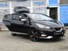 USED 2017 17 NISSAN MICRA 0.9 IG-T Tekna Hatchback 5dr Petrol Manual Euro 6 (s/s) (90 ps) Finished in INIGMA BLACK MET with BLACK/RED HEATED LEATHER TRIM. This is a upmarket version of the 5th generation Micra. It is stylish, economical and a joy to drive. Perfect for the small to mid sized family. Feature include Sat Nav, 360 Rear View Cameras, DAB Radio with Bose Speakers, Full Heated Leather, Power Folding Door mirrors, Rear Tints and more. Serviced at 3123 miles, 6149 miles, 9408 miles, 10939 miles, 12218 miles, 12496 miles, 14199 miles, 19497 miles and at 22881 miles.