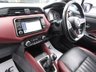 USED 2017 17 NISSAN MICRA 0.9 IG-T Tekna Hatchback 5dr Petrol Manual Euro 6 (s/s) (90 ps) Finished in INIGMA BLACK MET with BLACK/RED HEATED LEATHER TRIM. This is a upmarket version of the 5th generation Micra. It is stylish, economical and a joy to drive. Perfect for the small to mid sized family. Feature include Sat Nav, 360 Rear View Cameras, DAB Radio with Bose Speakers, Full Heated Leather, Power Folding Door mirrors, Rear Tints and more. Serviced at 3123 miles, 6149 miles, 9408 miles, 10939 miles, 12218 miles, 12496 miles, 14199 miles, 19497 miles and at 22881 miles.