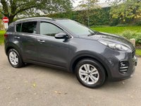 USED 2018 18 KIA SPORTAGE 1.6 GDi 2 SUV 5dr Petrol Manual Euro 6 (s/s) (130 bhp) ULEZ Compliant Sportage With Sat Nav, Bluetooth Music Streaming, Rear Parking Sensors And Lots More !