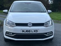 USED 2016 66 VOLKSWAGEN POLO 1.0 BlueMotion Tech Match Hatchback 5dr Petrol Manual Euro 6 (s/s) (60 ps) 