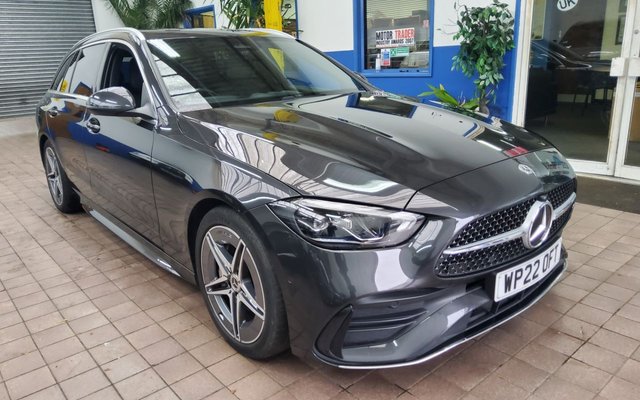 2022 22 Mercedes-Benz C-Class 2.0 C220dh MHEV AMG Line Estate 5dr Diesel Hybrid G-Tronic+ Euro 6 (s/s) (220 ps)