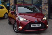 USED 2018 68 TOYOTA YARIS 1.5 VVT-h Icon Hatchback 5dr Petrol Hybrid E-CVT Euro 6 (s/s) (100 ps) Automatic Hybrid Amazing Car